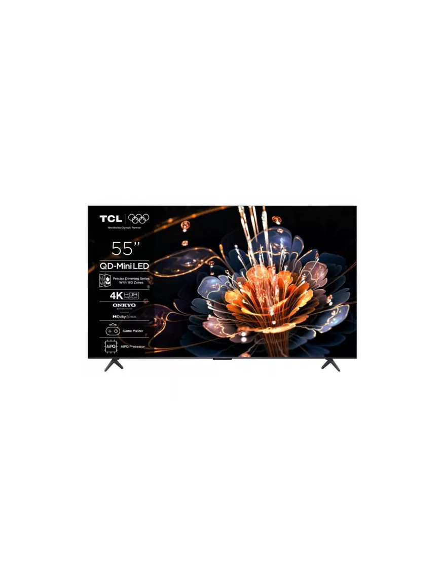 Televizor Mini LED SMART TCL 55C61KS, 4K Ultra HD, 139cm, Negru