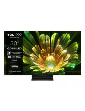 Televizor Mini LED SMART TCL 50Q7C, 4K Ultra HD, 127cm, Negru