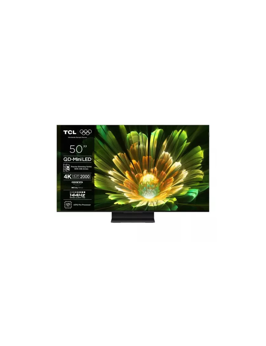 Televizor Mini LED SMART TCL 50Q7C, 4K Ultra HD, 127cm, Negru