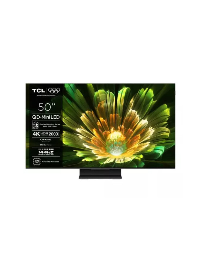 Televizor Mini LED SMART TCL 50Q7C, 4K Ultra HD, 127cm, Negru