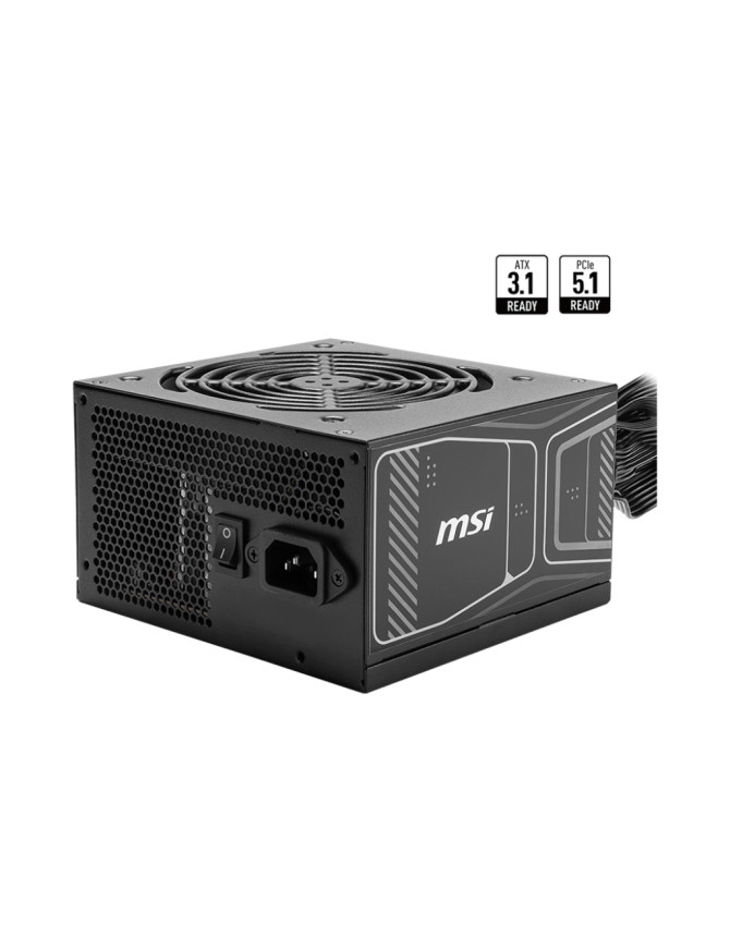 MSI MAG A750GN PCIE5 unități de alimentare cu curent 750 W 20+4 pin ATX ATX Negru
