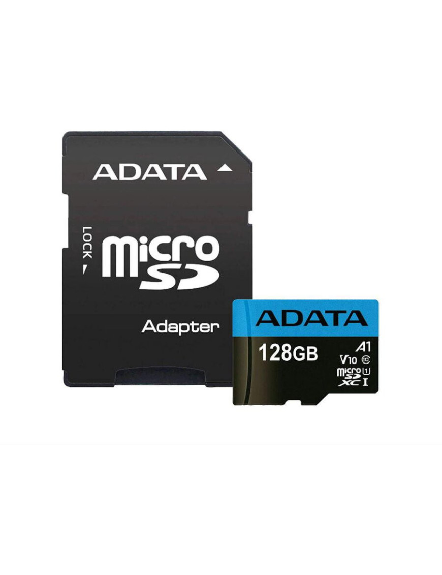 Card de memorie ADATA Premier, 128GB, MicroSDXC, UHS-I, Black