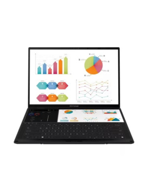 Laptop ASUS Zenbook Duo 14 OLED (2025) UX8406CA-PZ068X, 2 x 14" WQXGA+ Touch, Intel® Core™ Ultra 9 285H, 32GB RAM, SSD 2TB, Inte