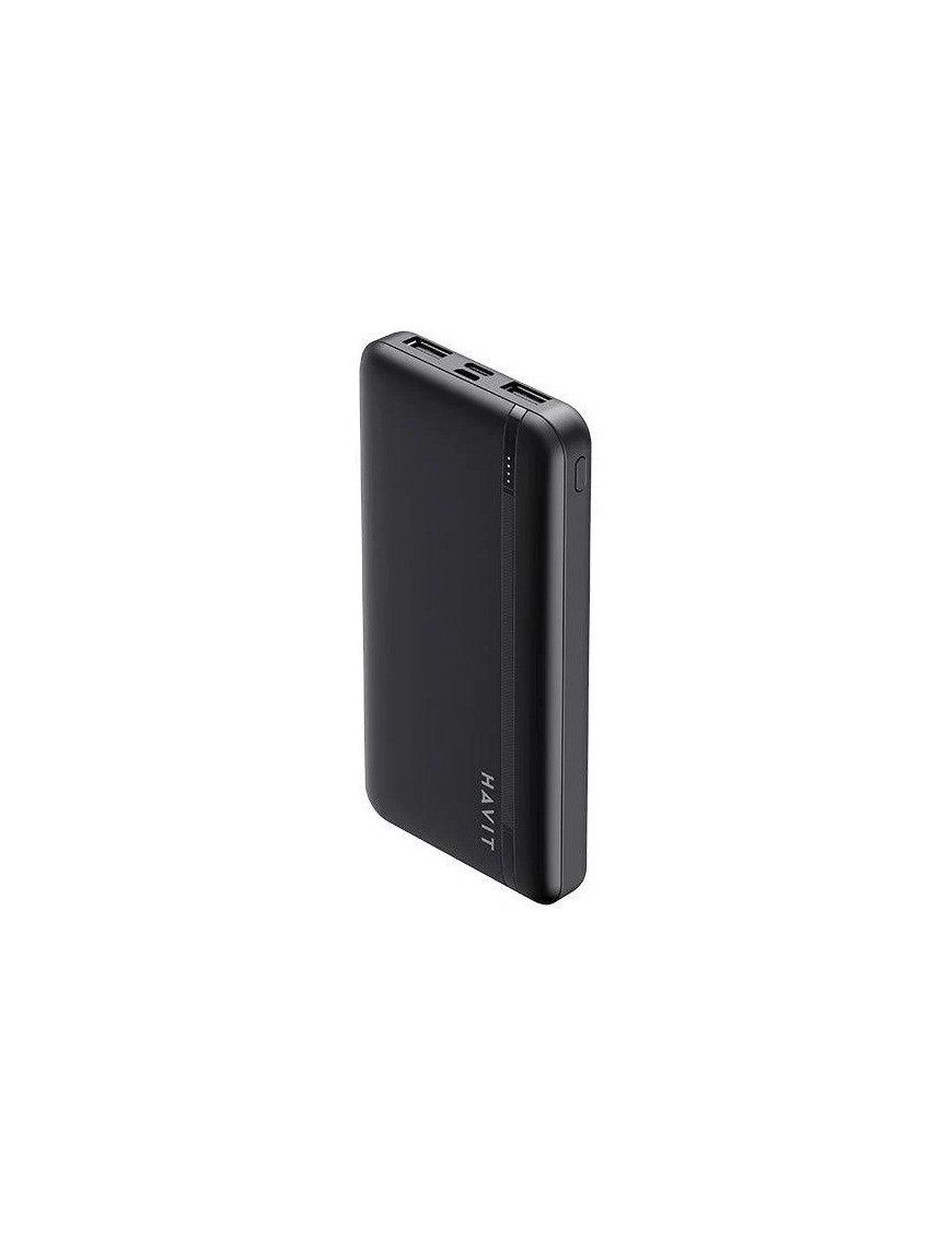 PowerBank HAVIT PB89-BK, 10000 mAh, 20 + 22.5W, 2 x USB, 1 x USB-C, Black