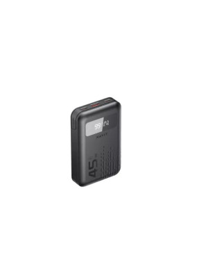 PowerBank HAVIT PB5211-BK, 10000 mAh, 45 W, 1 x USB-A, 2 x USB Type C, Black