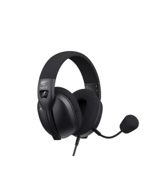 Casti gaming cu microfon HAVIT FUXI-H5D-BK, Difuzor 50mm, Black