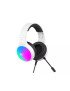 Căști gaming HAVIT H2043U-WH cu microfon, RGB, difuzoare 50mm, White