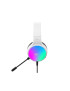 Căști gaming HAVIT H2043U-WH cu microfon, RGB, difuzoare 50mm, White