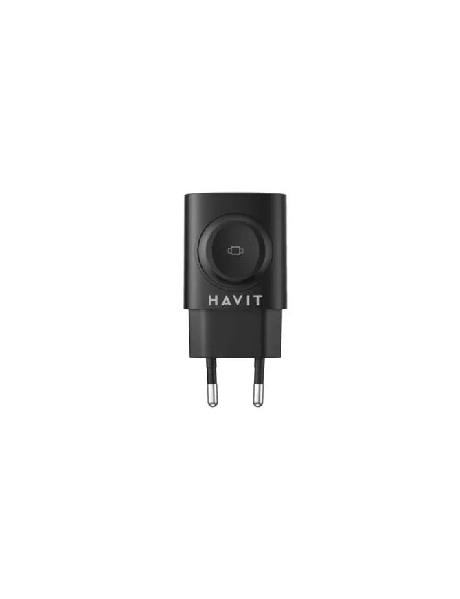 Incarcator retea HAVIT UC132-BK, 22 W, USB-A, USB-C, Black