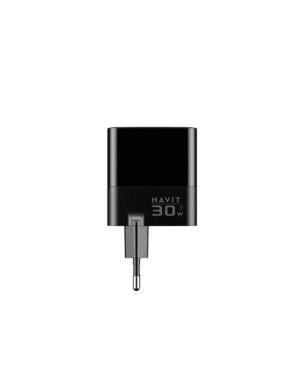 Incarcator retea HAVIT UCLE001-BK, 30 W, 2 x USB-A, USB-C, Black