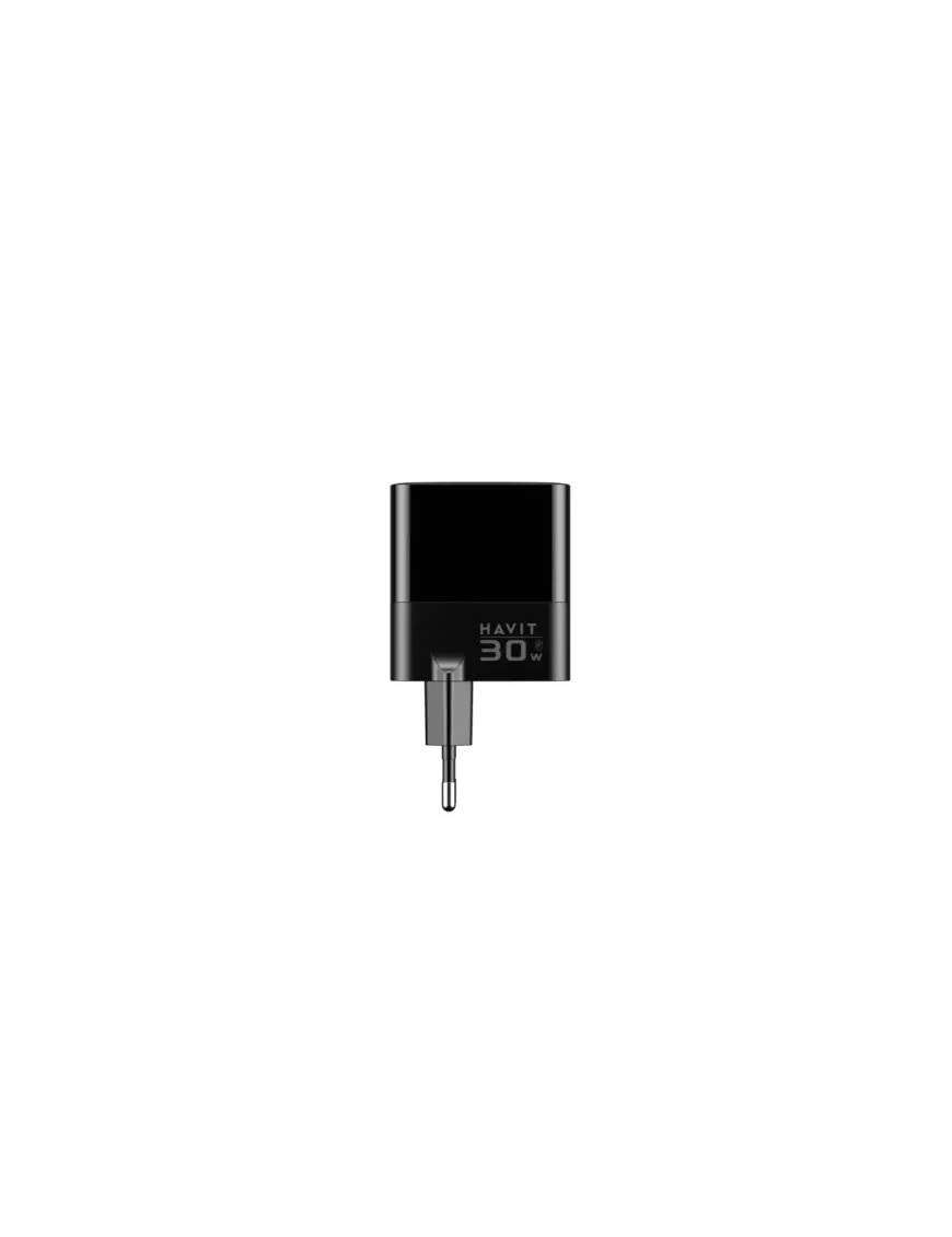 Incarcator retea HAVIT UCLE001-BK, 30 W, 2 x USB-A, USB-C, Black