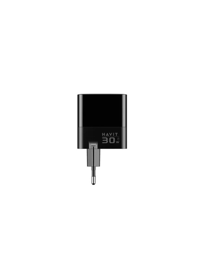 Incarcator retea HAVIT UCLE001-BK, 30 W, 2 x USB-A, USB-C, Black