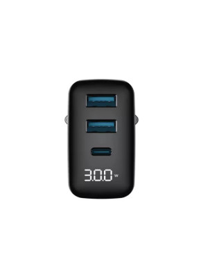 Incarcator retea HAVIT UCLE001-BK, 30 W, 2 x USB-A, USB-C, Black