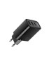 Incarcator retea HAVIT UCLE001-BK, 30 W, 2 x USB-A, USB-C, Black