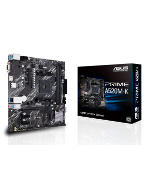 ASUS PRIME A520M-K AMD A520 Mufă AM4 micro-ATX