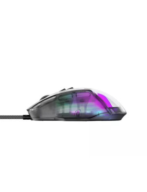 Mouse gaming cu fir HAVIT MS1011SE, 7200 DPI, RGB, Transparent Black