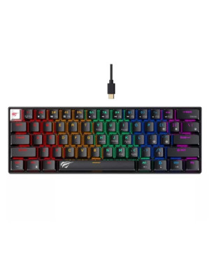Tastatura mecanică de gaming HAVIT KB903L-BK RGB, USB, Black