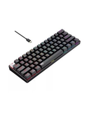 Tastatura mecanică de gaming HAVIT KB903L-BK RGB, USB, Black