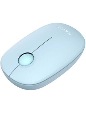 Mouse wireless silent Havit MS57GT 2.4GHz, 1600DPI, Light Blue