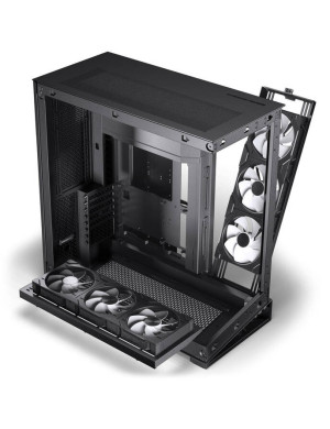 Carcasă Phanteks NV9 MKII, Full Tower, E-ATX/ATX/Micro-ATX/Mini-ITX, Tempered Glass, D-RGB Lighting, Black