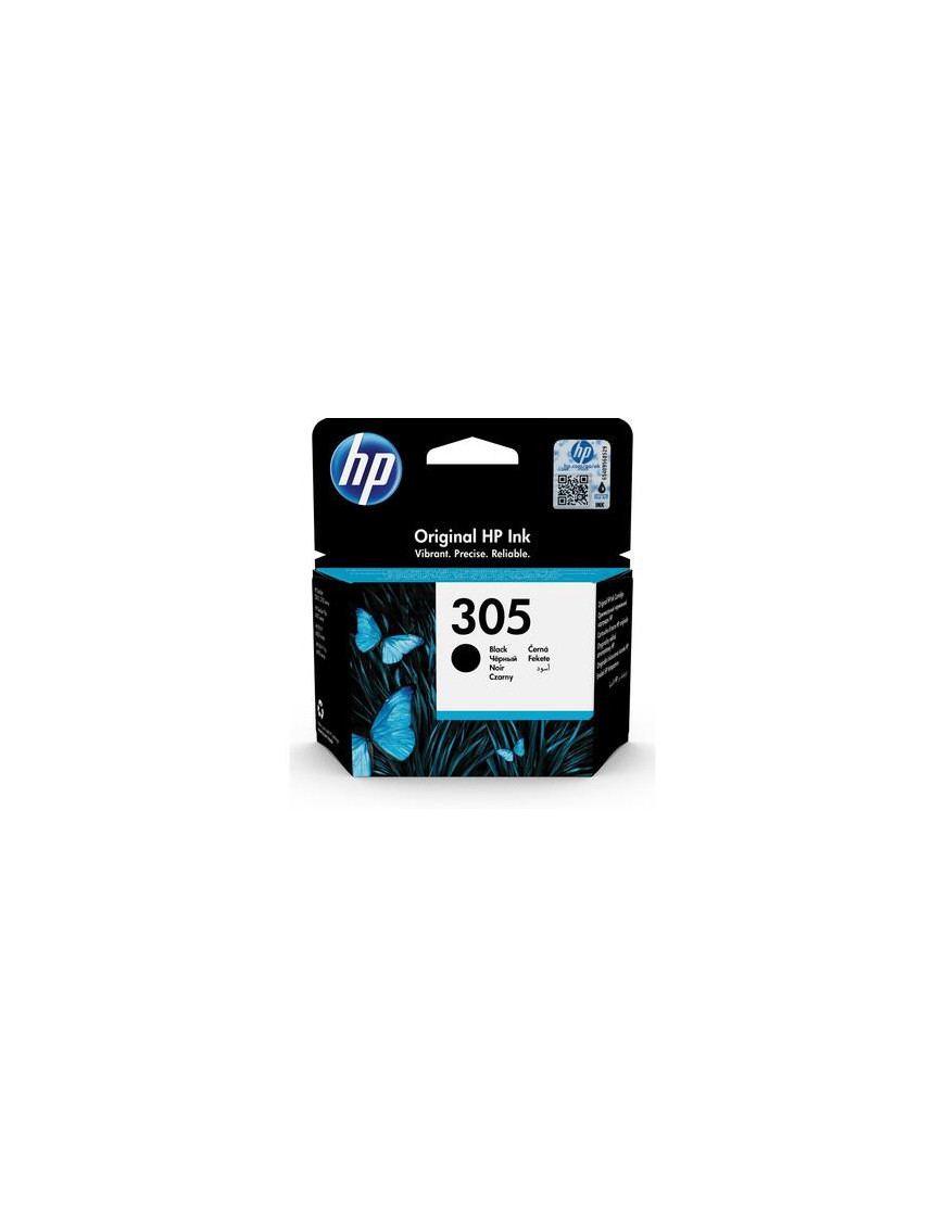 Cartuș original HP 305 Black 3YM61AE – cerneală neagră de înaltă calitate pentru imprimante HP DeskJet și ENVY