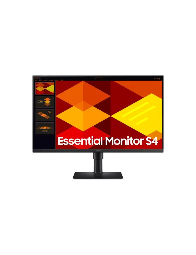Monitor LED SAMSUNG Essential S4 S40GD LS27D406GAUXEN, 27" Full HD, IPS, 100 Hz, 5ms, Black