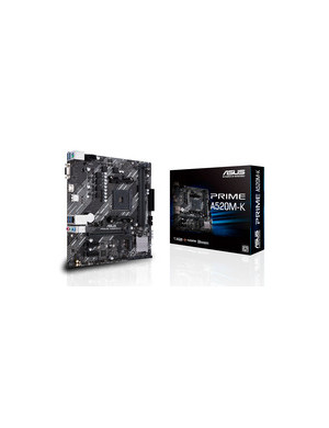 ASUS PRIME A520M-K AMD A520 Mufă AM4 micro-ATX