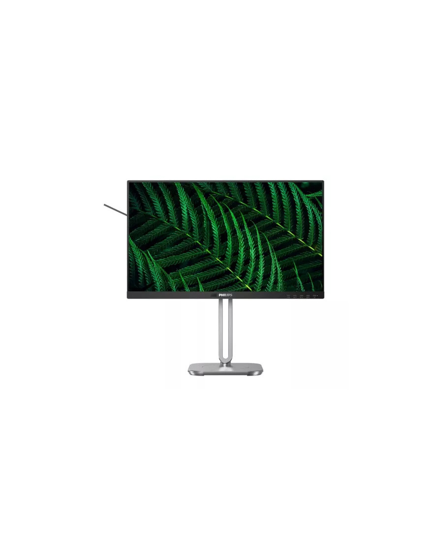 Monitor LED PHILIPS 24B2G5301/00, 24" Full HD, IPS, 100 Hz, 4ms, Black/Silver