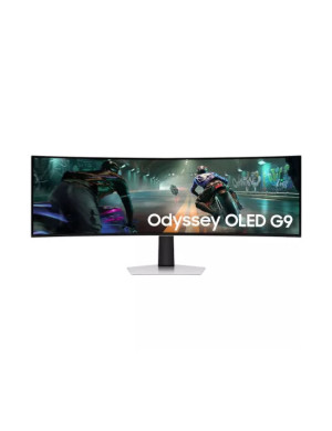 Monitor Gaming LED Curbat SAMSUNG Odyssey G9 G91SD LS49DG910SUXEN, 49" DQHD, 0.03ms, 144 Hz, White/Silver