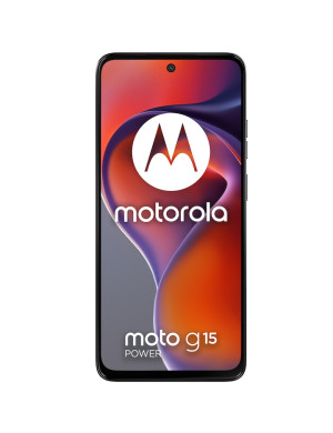 Telefon MOTOROLA moto g15 power, Dual SIM, 256GB, 8GB RAM, 6000 mAh, Gravity Grey
