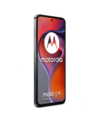 Telefon MOTOROLA moto g15 power, Dual SIM, 256GB, 8GB RAM, 6000 mAh, Gravity Grey