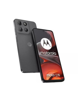 Telefon MOTOROLA G15, 128GB, 4GB RAM, Dual SIM, Gravity Gray