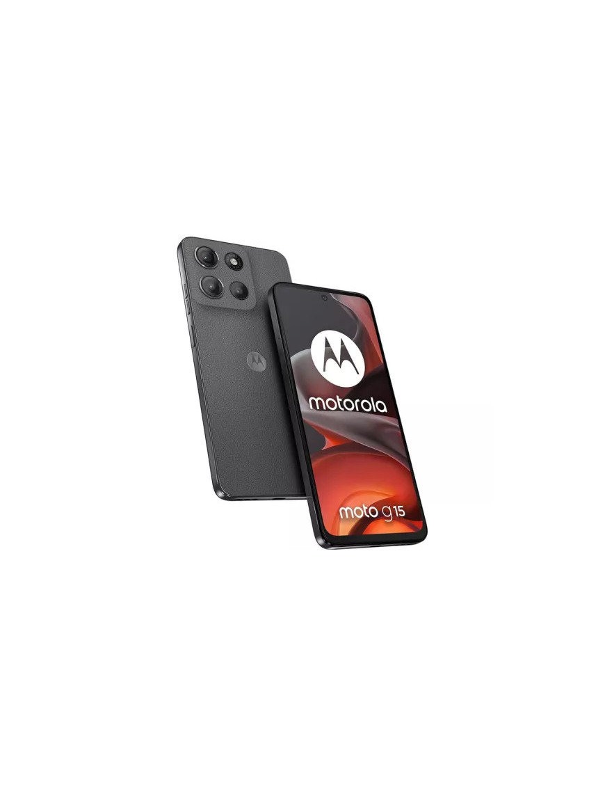 Telefon MOTOROLA G15, 128GB, 4GB RAM, Dual SIM, Gravity Gray