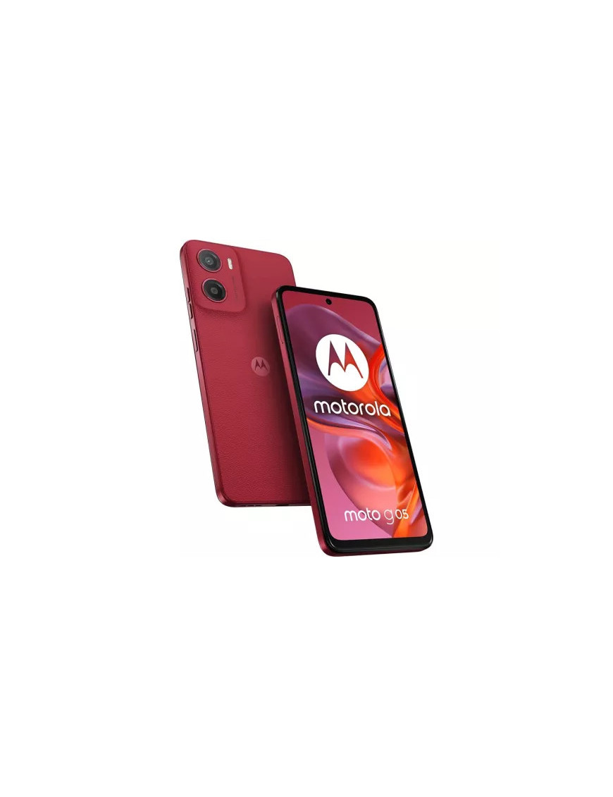 Telefon MOTOROLA G05, 64GB, 4GB RAM, Dual SIM, Plum Red