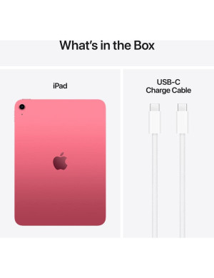 Tableta APPLE iPad 11 (A16), 11", 128GB, 6GB RAM, Wi-Fi/Bluetooth, Pink