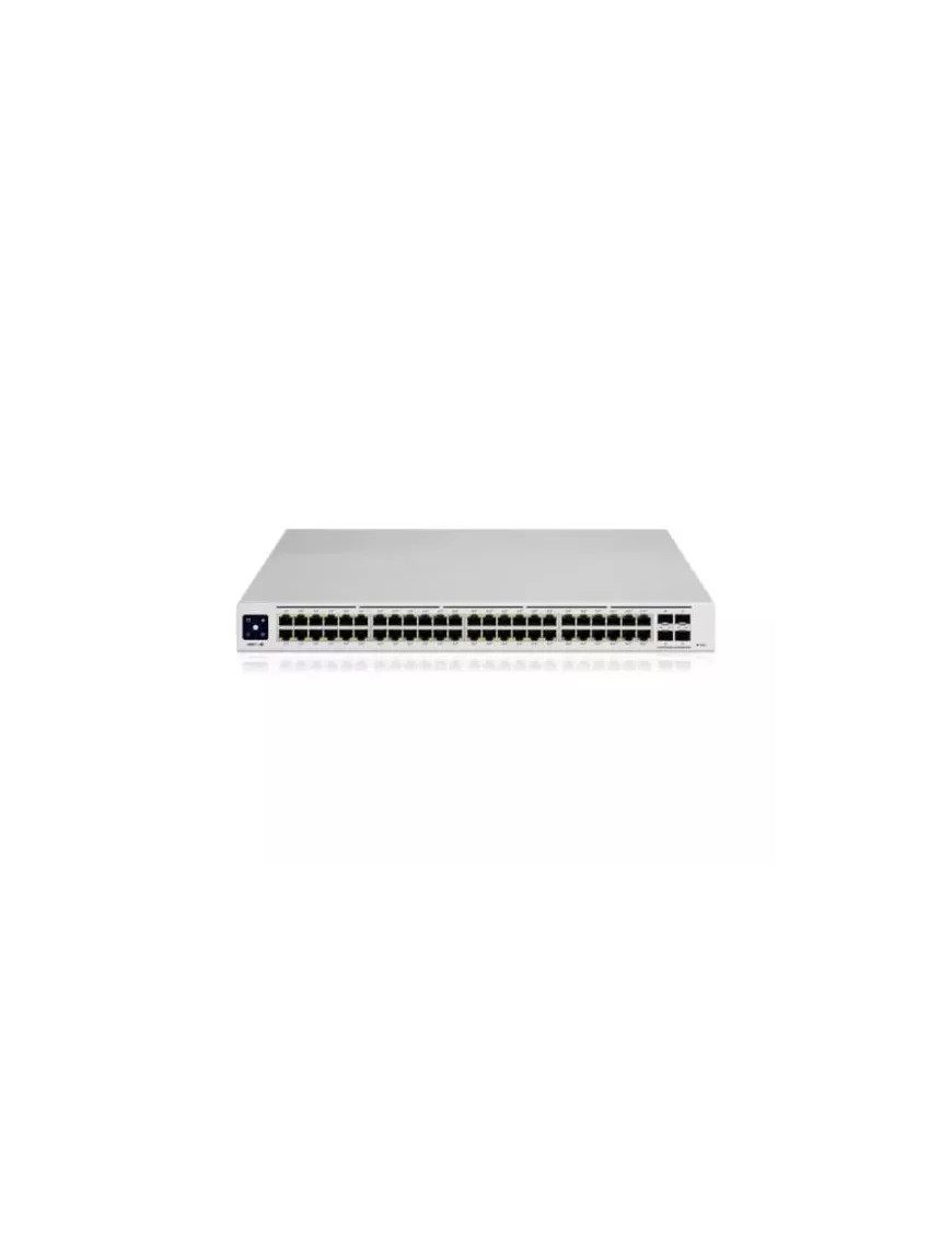 Switch UBIQUITI USW-48-POE, 48 porturi, L2, Alb