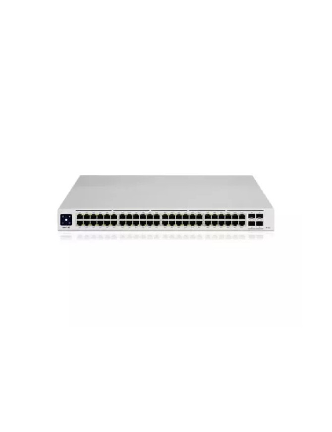Switch UBIQUITI USW-48-POE, 48 porturi, L2, Alb