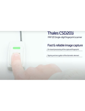Cititor de amprente biometric Thales CSD201i – Senzor termic certificat FBI