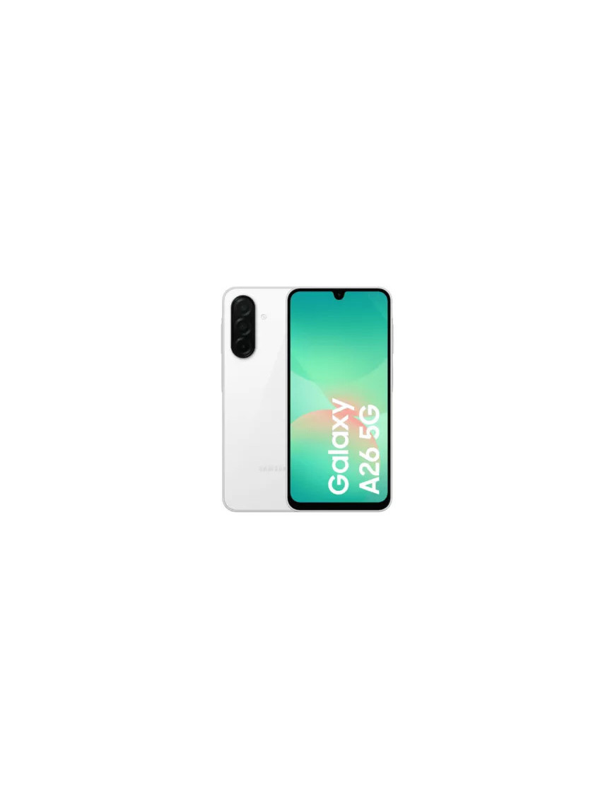 Telefon SAMSUNG Galaxy A26, 5G, 128GB, 6GB RAM, Dual SIM, White