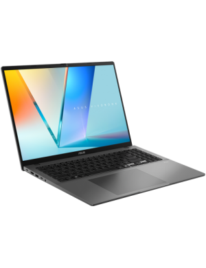 Laptop ASUS Vivobook S16 Silver M3607HA-RP007, 16", AMD® Ryzen™ 7 260, 16GB RAM, SSD 1TB, AMD Radeon 780M, Fara sistem de operar