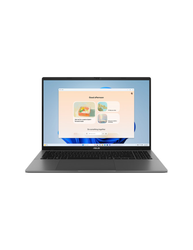 Laptop ASUS Vivobook S16 Silver M3607HA-RP048, 16", AMD® Ryzen™ 5 220, 16GB RAM, SSD 1TB, AMD Radeon 740M, Fara sistem de operar