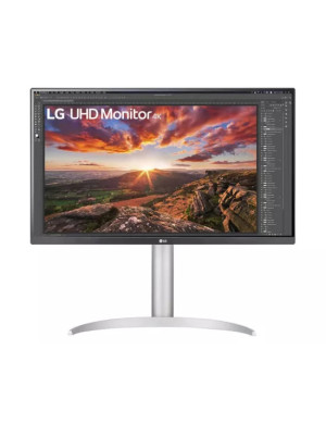 Monitor LED LG 27UP850K-W.AEU, 27" UHD, IPS, 5 ms, 60 Hz, Black/Silver
