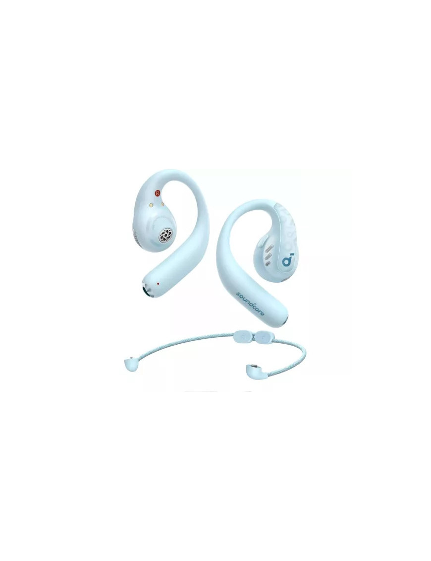 Casti wireless ANKER SoundCore AeroFit Pro A3871G61, Bluetooth 5.3, LDAC, IPX5, Albastru