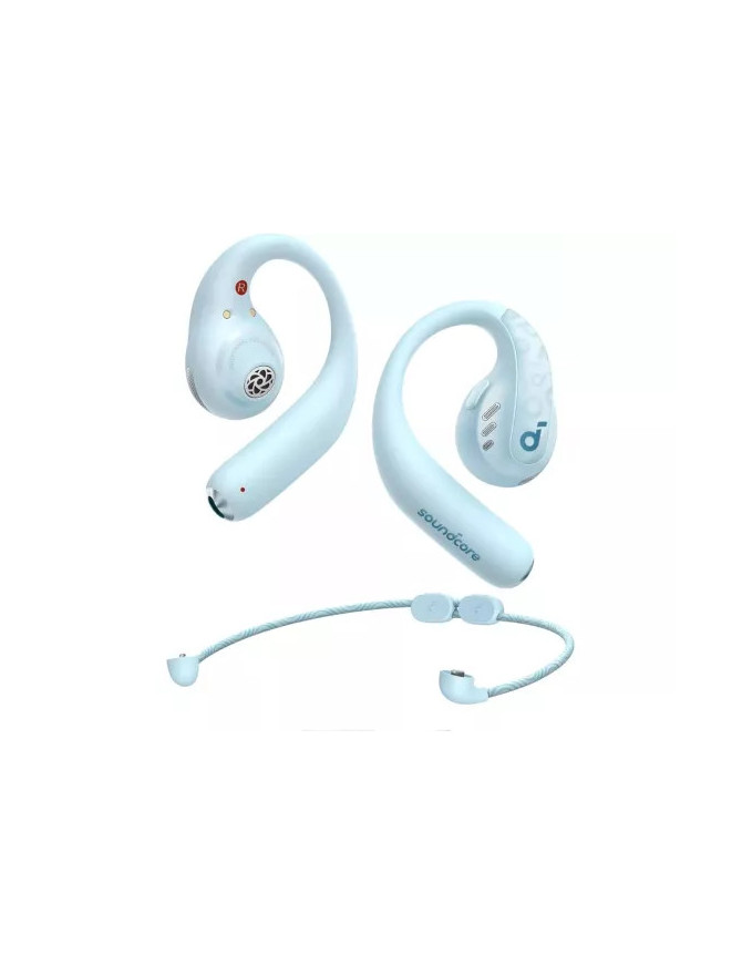 Casti wireless ANKER SoundCore AeroFit Pro A3871G61, Bluetooth 5.3, LDAC, IPX5, Albastru