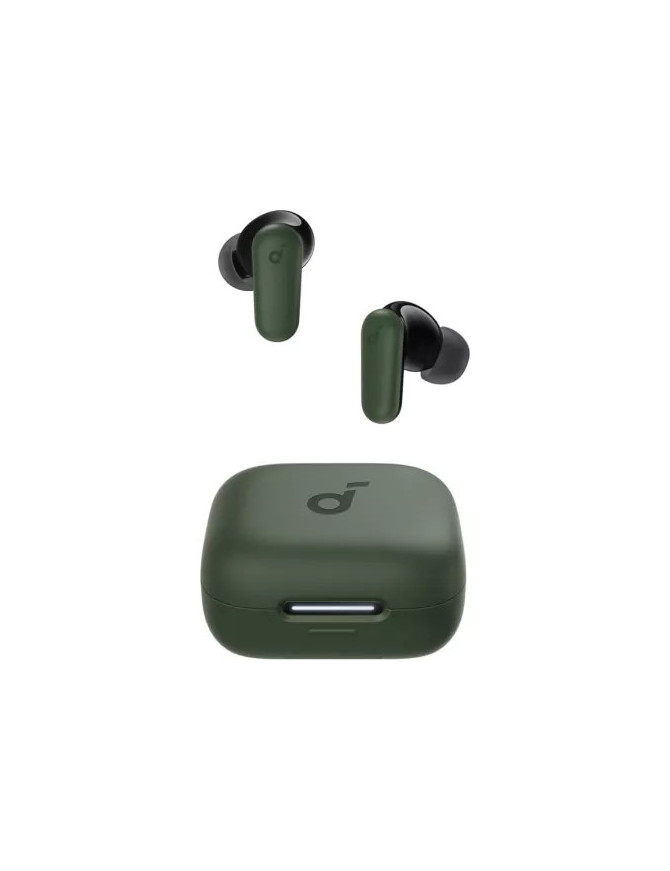 Căști wireless ANKER Soundcore P30i Bluetooth 5.4 cu ANC și carcasă 2-în-1, Verde