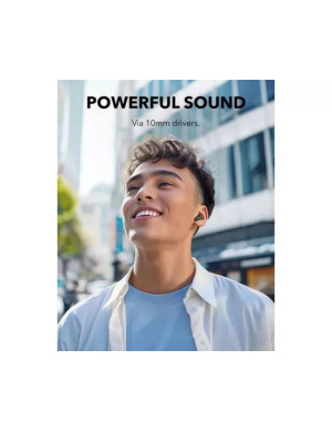 Căști wireless ANKER Soundcore P30i Bluetooth 5.4 cu ANC și carcasă 2-în-1, Verde
