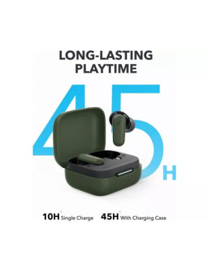 Căști wireless ANKER Soundcore P30i Bluetooth 5.4 cu ANC și carcasă 2-în-1, Verde