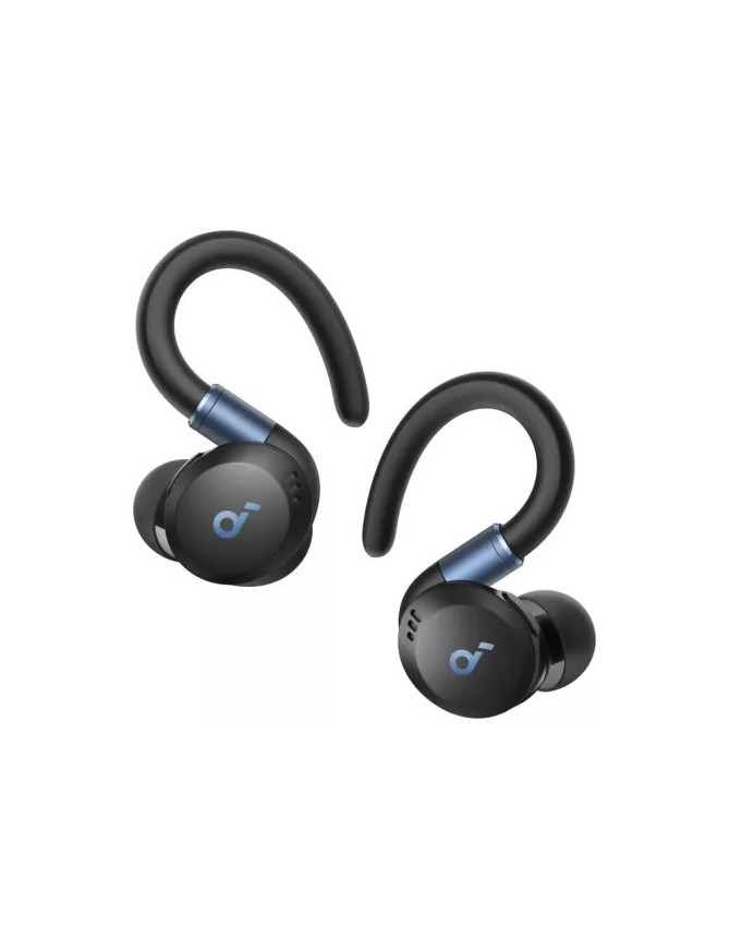 Căști wireless ANKER Soundcore Sport X20 A3968G11 cu Bluetooth 5.3 și ANC, rezistență IP68, culoare neagră