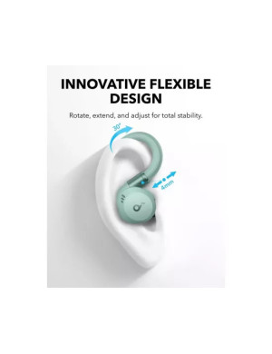 Căști wireless ANKER Soundcore Sport X20 Bluetooth 5.3, Verde (A3968G61)