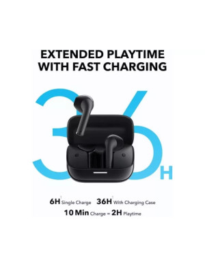 Căști wireless ANKER Soundcore K20i, Bluetooth 5.3, autonomie 36 ore, IPX5, Negru